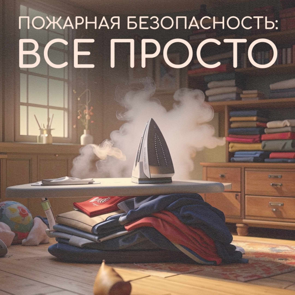 Соблюдение правил пожарной безопасности- это очень просто.